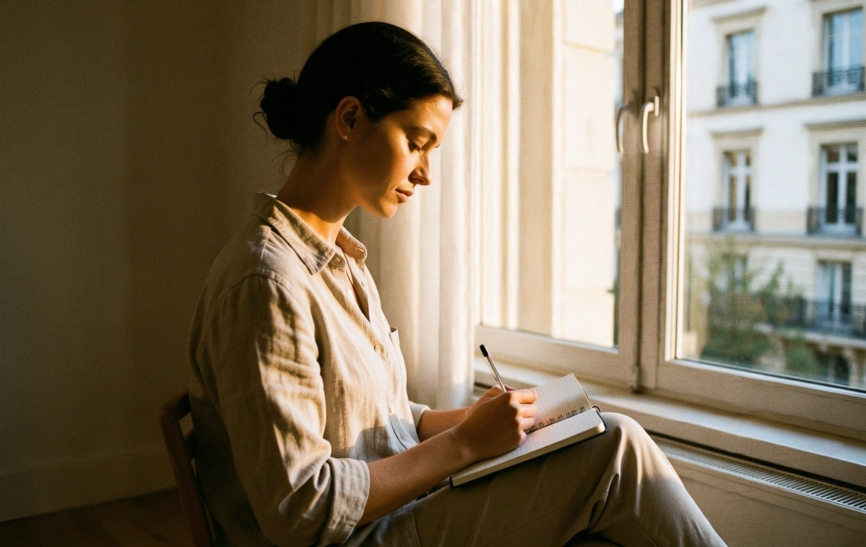 Réflexion et journalisation du soir
